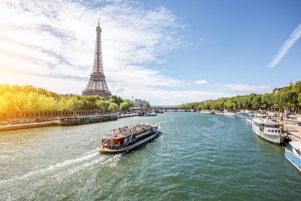 Seine river cleaned for the Olympics