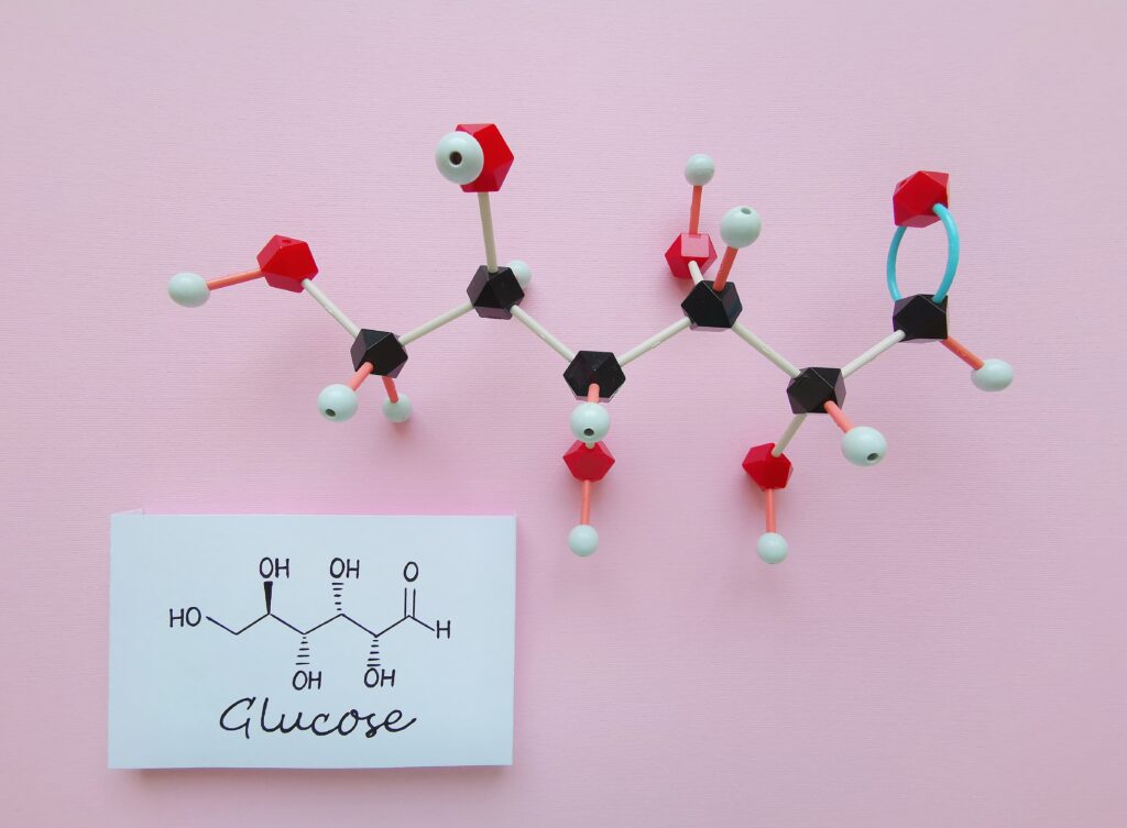 Glucose structure. Helpful for understanding In vitro T cell function to make stronger therapies